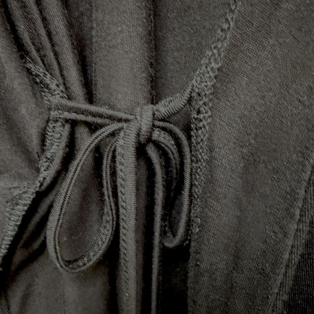 HONEYDEW Robe Black Size Large Stretch Rayon Blend Kimono Womens Loungewear - Picture 11 of 11